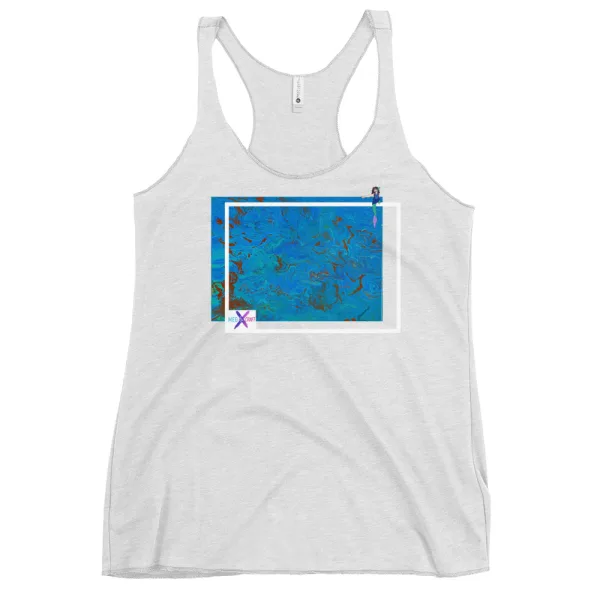 The Meg Attacks - Women's Racerback Tank - Image 19