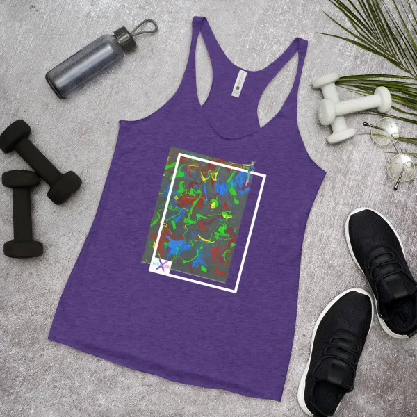 The Force is Strong - Women's Racerback Tank - Image 12