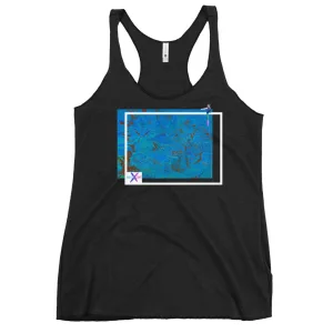 The Meg Attacks - Women's Racerback Tank