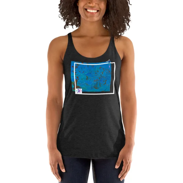 The Meg Attacks - Women's Racerback Tank - Image 6