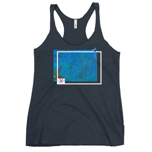 The Meg Attacks - Women's Racerback Tank - Image 14