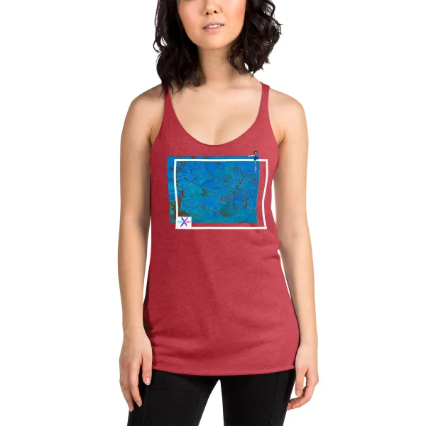 The Meg Attacks - Women's Racerback Tank - Image 10