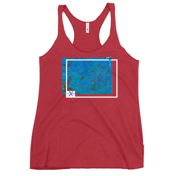 The Meg Attacks - Women's Racerback Tank - Image 16