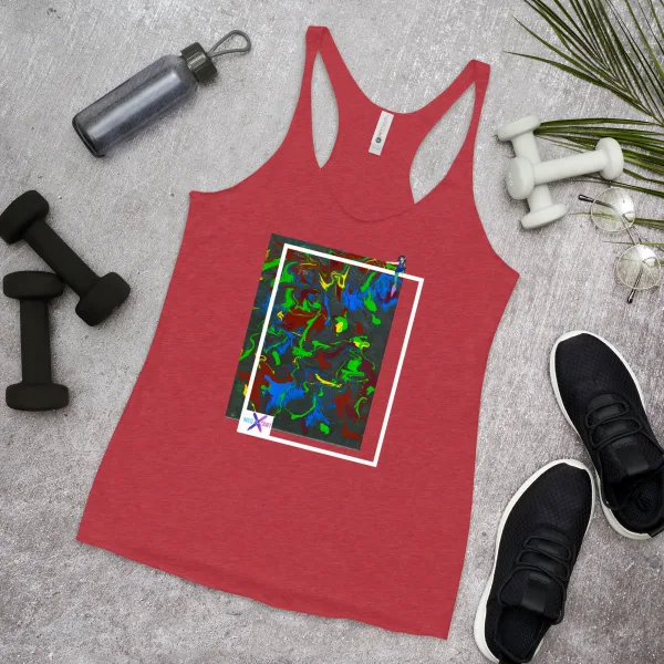 The Force is Strong - Women's Racerback Tank - Image 13
