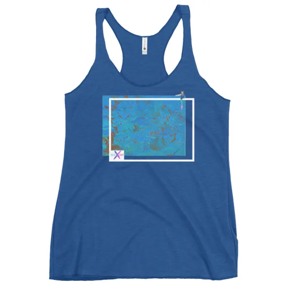 The Meg Attacks - Women's Racerback Tank - Image 17